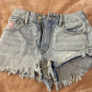 Jean shorts playboy bunny